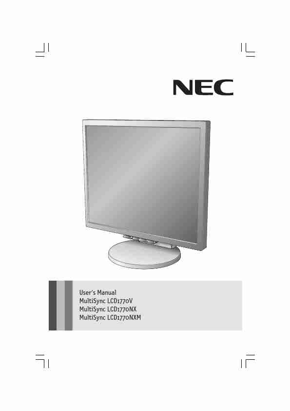 NEC MULTISYNC LCD1770V-page_pdf
